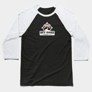 Original Off-Road Travel TV front & back design Baseball T-Shirt
